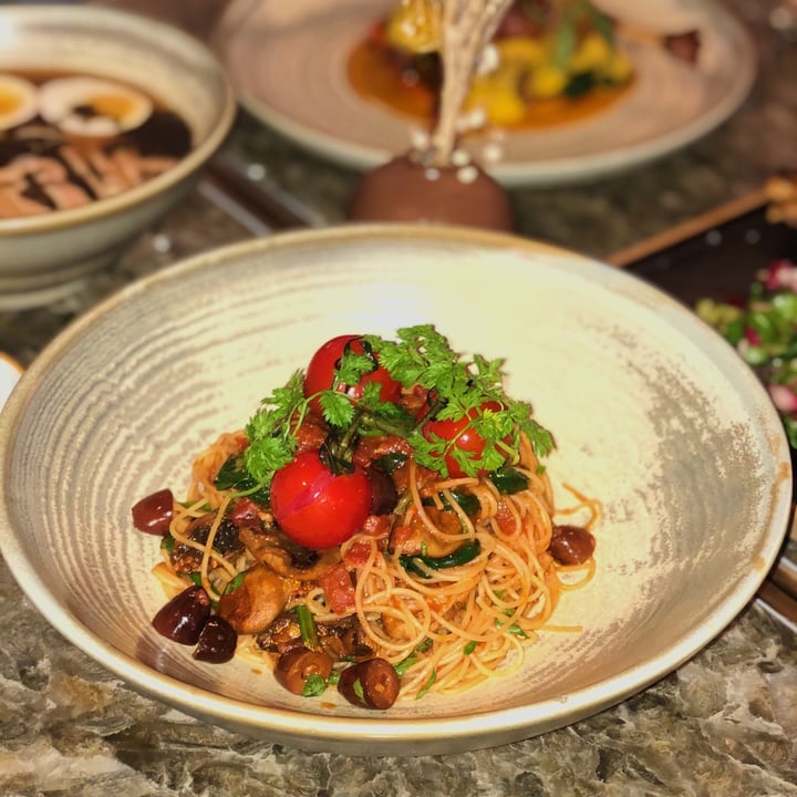 Perch Changi, Singapore Capellini Marinara Review abillion