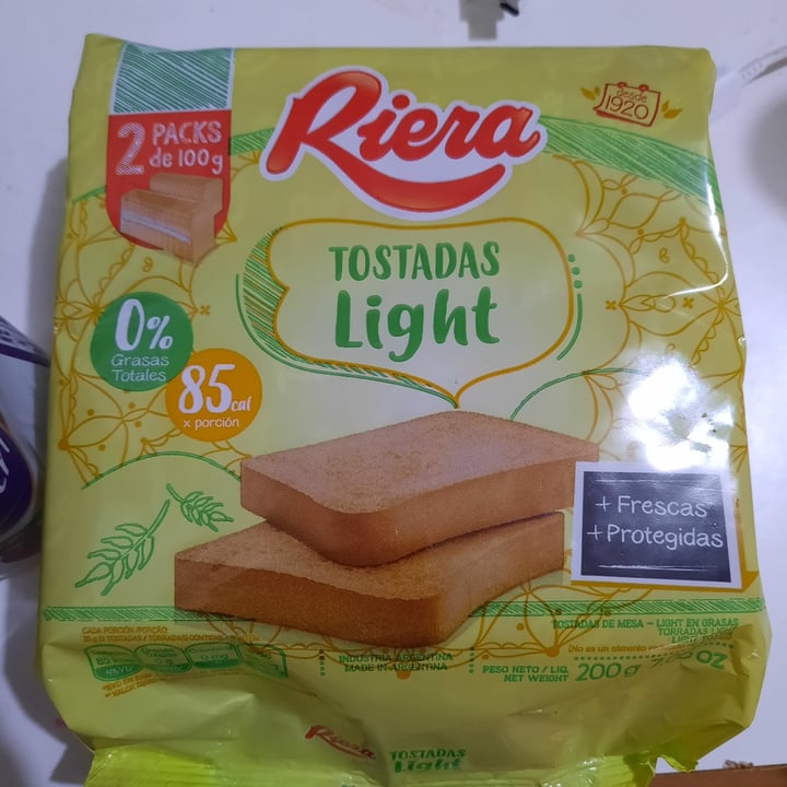 photo of Riera Tostadas light shared by @agustinaterzano on  28 Oct 2020 - review