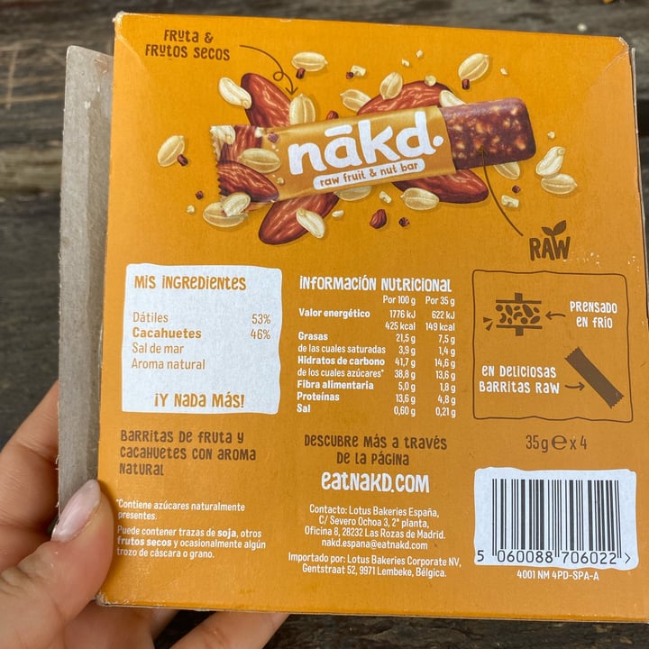 photo of Nākd. Nakd Raw Fruit and Nut Bar shared by @lourd885 on  01 Aug 2022 - review