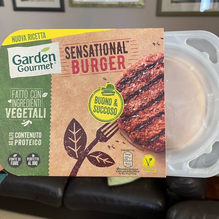 photo of Garden Gourmet Sensational Burger shared by @vals on  13 Apr 2022 - review