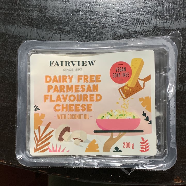 review photo of Fairview Dairy free parmesan flavoured cheese shared by @camirabier on 08 Mar 2022 - review