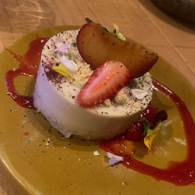 Foto del plato “Cheesecake de Lima”