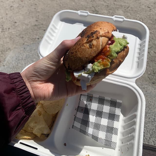 Photo of the dish “1800 Avocado Bagel”