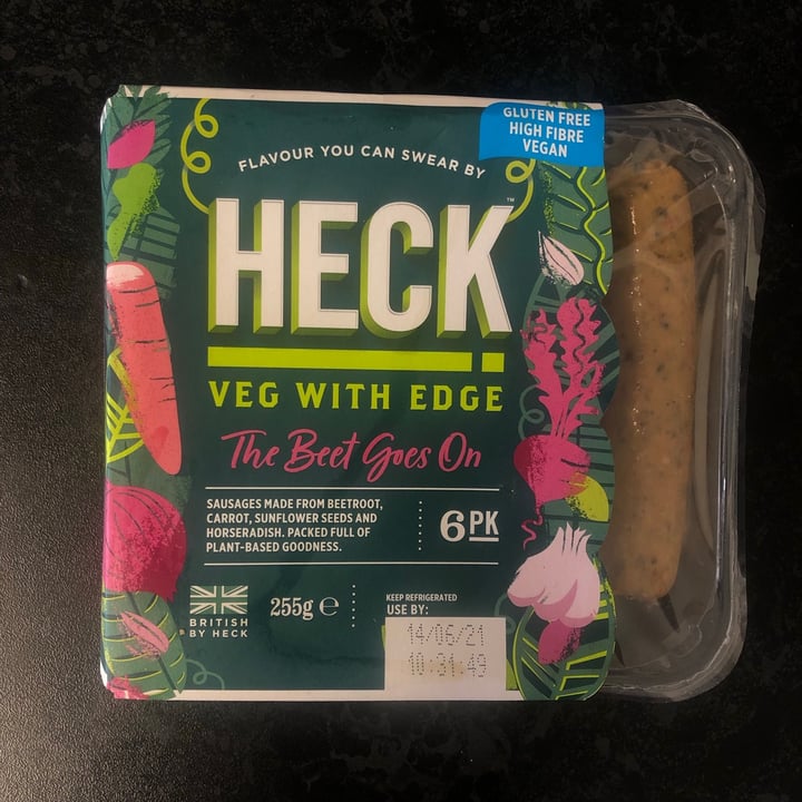 photo of Heck The beet goes on sausages shared by @miaascott on  18 Jun 2021 - review