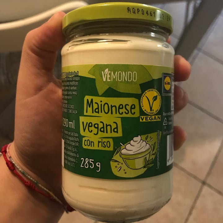 photo of Vemondo  Maionese Vegana con Riso shared by @aless02 on  10 Jul 2022 - review