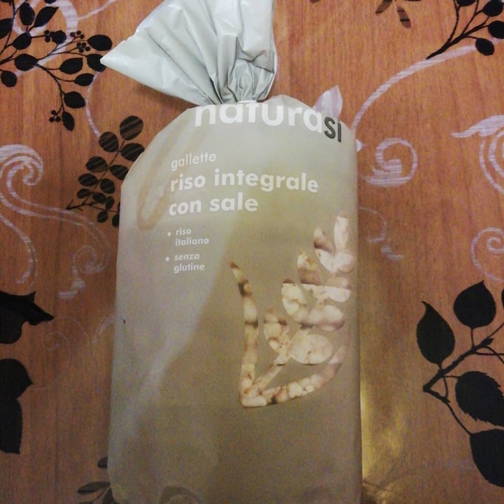 photo of Natura Sì Gallette di riso integrale con sale shared by @danyfox on  22 Nov 2021 - review