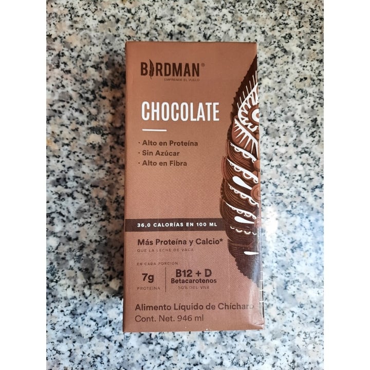 photo of Birdman Leche Sabor Chocolate shared by @karinalflores on  20 Mar 2022 - review