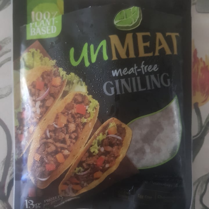 photo of unMEAT Meat-Free Giniling shared by @abata on  01 Dec 2021 - review