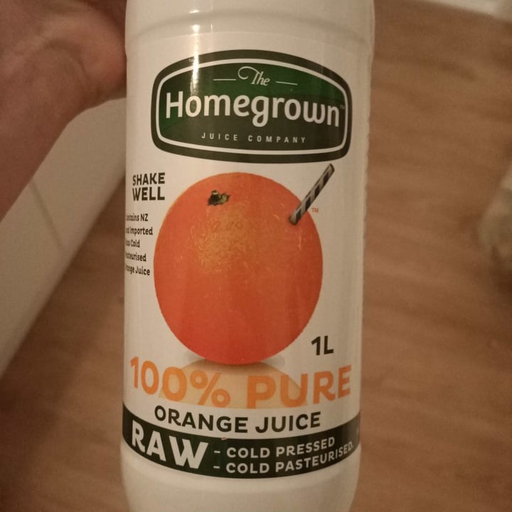 photo of Homegrown Juice Company Orange juice shared by @katiemax on  03 Sep 2021 - review