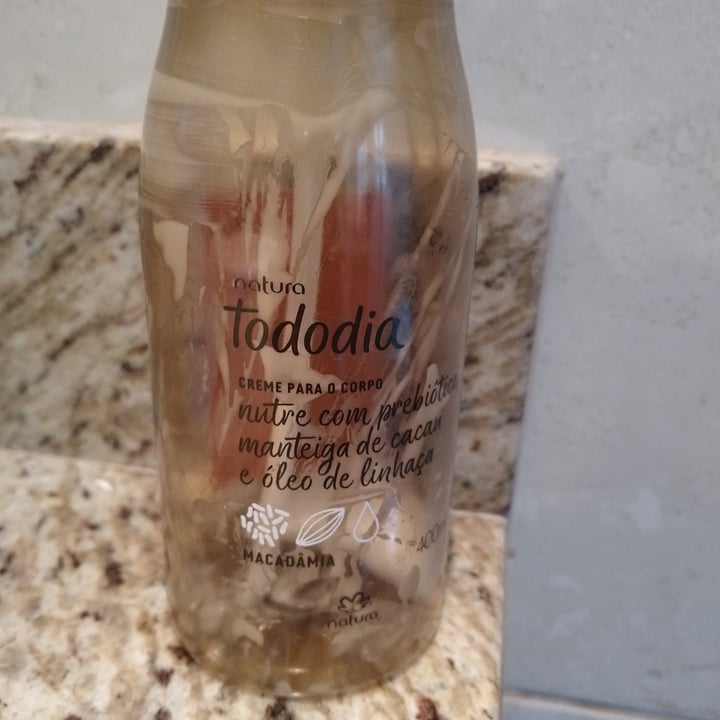 photo of Natura Creme corporal macadamia shared by @anahorta on  11 May 2022 - review