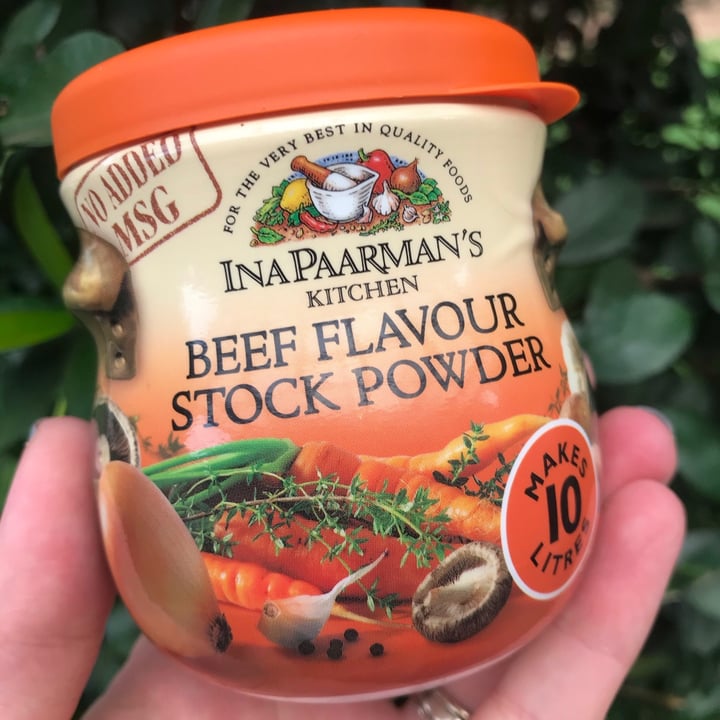 photo of Ina Paarman’s Kitchen Beef flavor stock powder shared by @sarahjeggle on  16 Jan 2021 - review