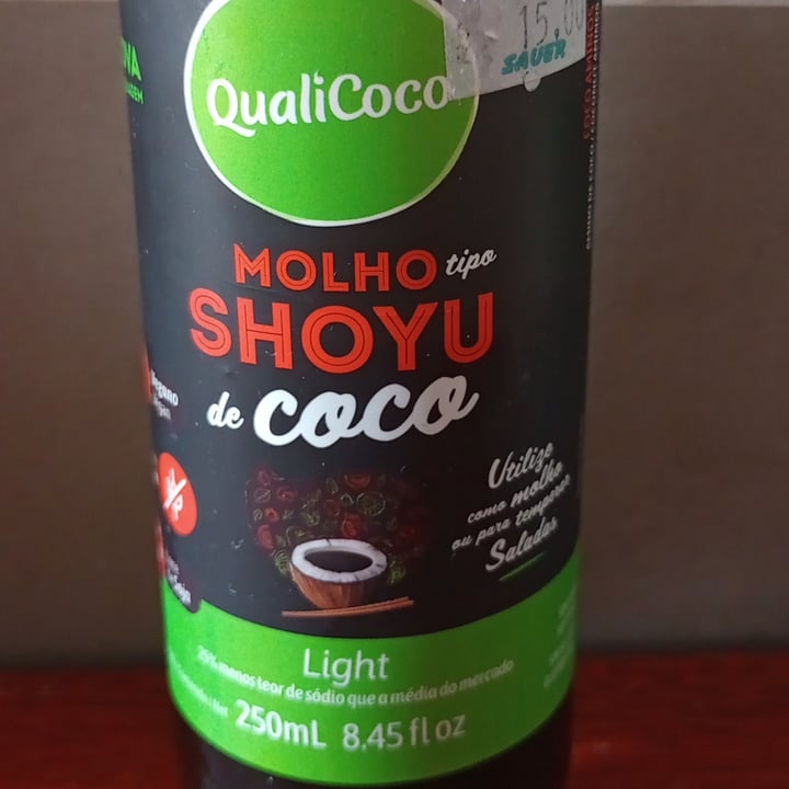 photo of Qualicoco Molho tipo shoyu de coco shared by @plantifero on  15 Oct 2022 - review