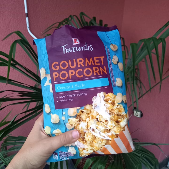 photo of Kaufland Classic K-Favourites Kaufland , Gourmet Popcorn coconut style shared by @sillydelux on  09 Feb 2022 - review