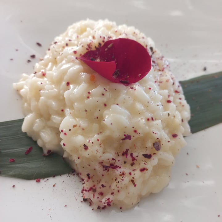 photo of Panghea Ristorante Risotto mantecato alle rose rosse e bollicine shared by @heiru on  01 Mar 2022 - review