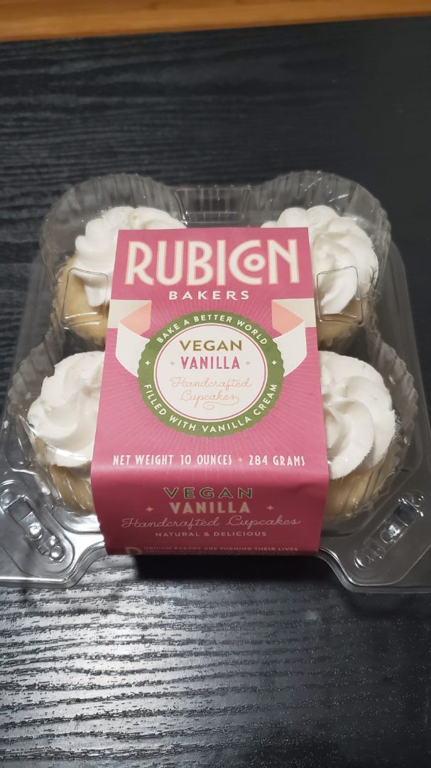 photo of Rubicon Bakers Vegan Vanilla Handcrafted Cupcakes shared by @veganprani on  12 Nov 2019 - review