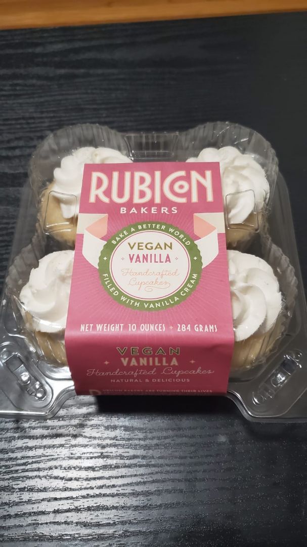 review photo of Rubicon Bakers Vegan Vanilla Handcrafted Cupcakes shared by @veganprani on 12 Nov 2019 - review