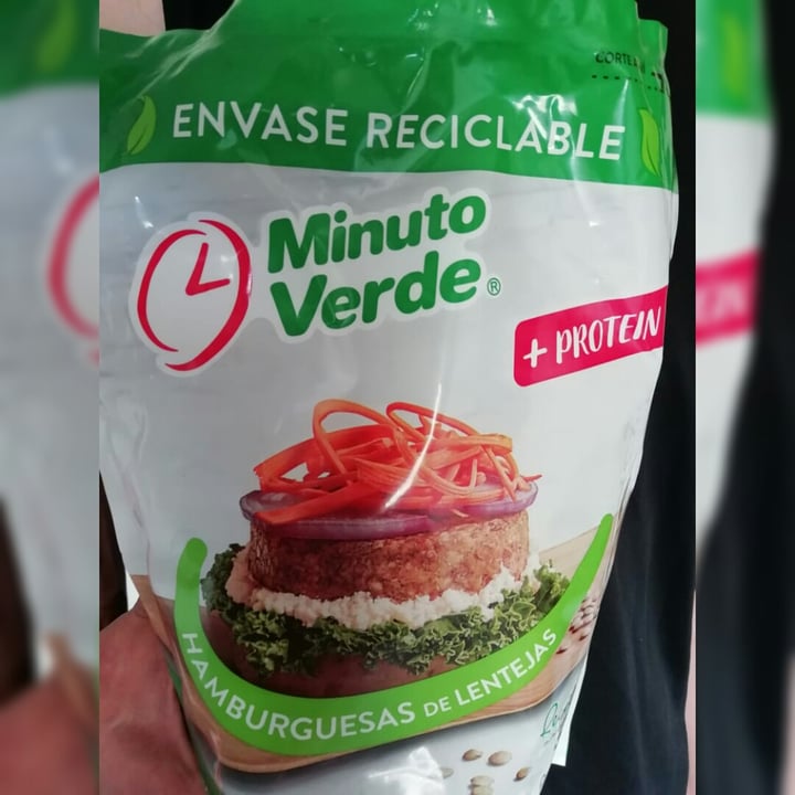 photo of Minuto verde Hamburguesas de Lentejas shared by @unknownsoldier on  31 Mar 2020 - review