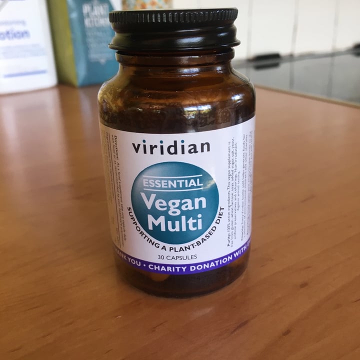 photo of Viridian Nutrition Vegan Multivitamin shared by @chazzybeanxo on  18 Jul 2020 - review