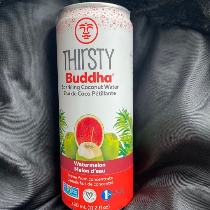 photo of Thirsty Buddha Sparkling Coconut Water Watermelon shared by @marinadd on  08 May 2021 - review