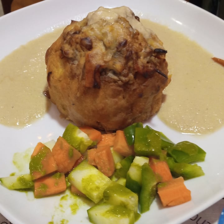 photo of Vegan Mount Patata al horno con champiñones shared by @haku83 on  27 Oct 2022 - review