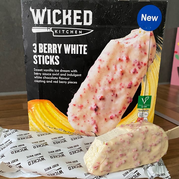 photo of Wicked Berry White Sticks shared by @vegansuttonmama on  18 Mar 2021 - review