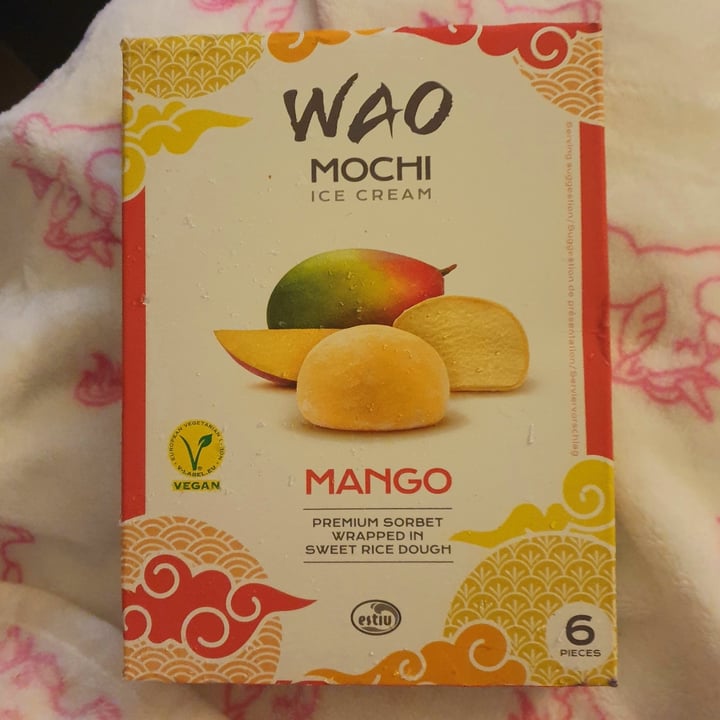 photo of Wao Mochi Ice Cream Mango shared by @janaplantpowered on  06 Feb 2021 - review