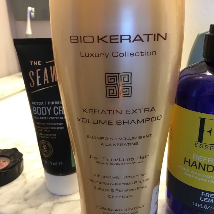 review photo of Bio Keratin luxury collection volume shampoo shared by @sdigiacomo on 05 Nov 2020 - review