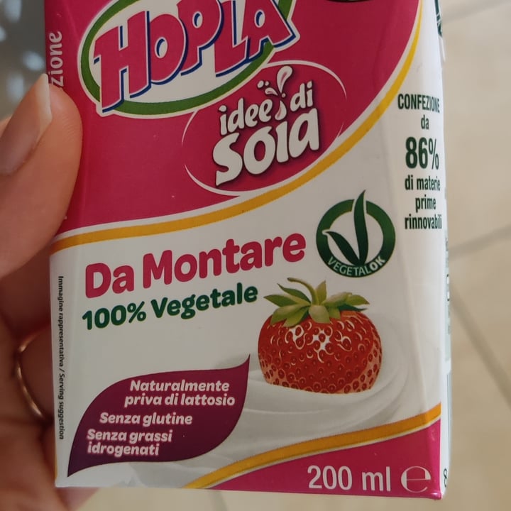 review photo of Hoplà Panna Da Montare 100% Vegetale shared by @veronicacattelan on 09 Apr 2022 - review
