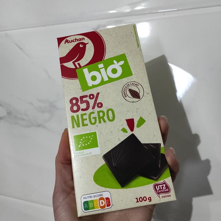 photo of Auchan Chocolate bio 85% shared by @saruchi on  30 Apr 2021 - review