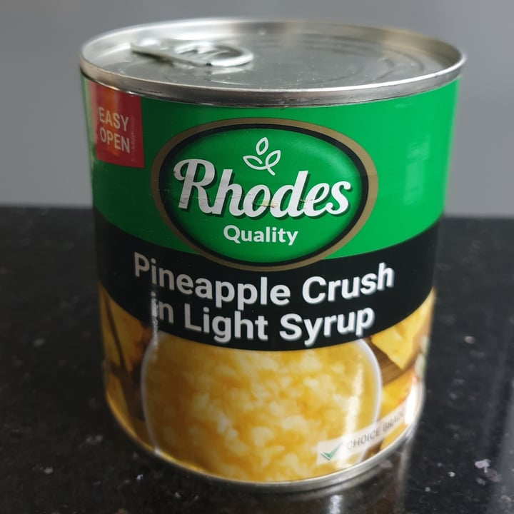 photo of Rhodes Pineapple Crush in Light Syrup shared by @ullu on  06 Jul 2022 - review