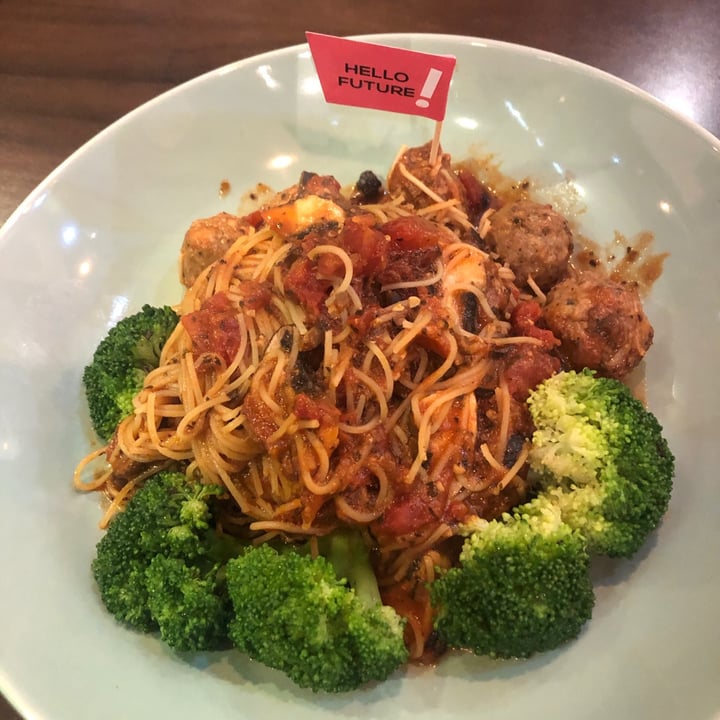 review photo of WellSmoocht Olive Tomato Meatball Pasta shared by @miriamy on 26 May 2021 - review
