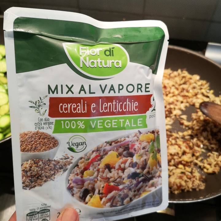 photo of Fior di Natura Mix Al Vapore Cereali E Lenticchie shared by @rachele82 on  08 Jul 2020 - review
