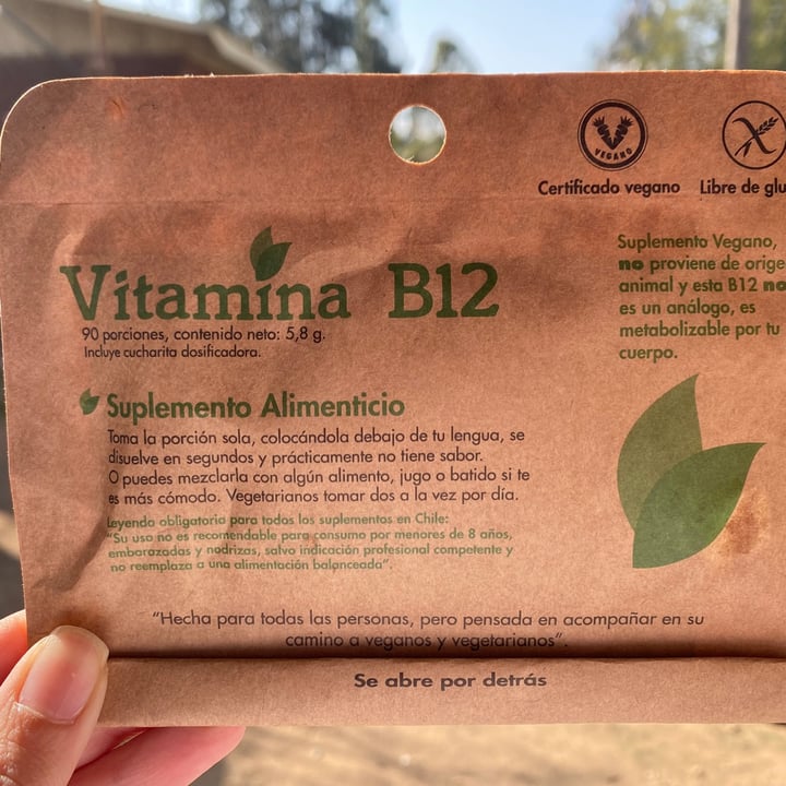 photo of Dulzura Natural Vitamina B12 shared by @eela on  01 Aug 2021 - review