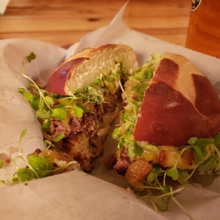 review photo of Empanology Vegan chopped cheese sandwich shared by @mtorres167 on 21 Sep 2020 - review
