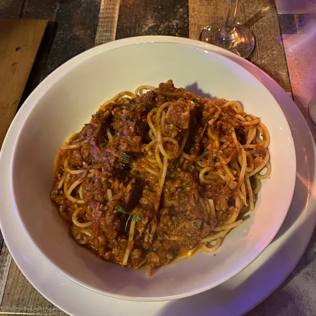 「Spaghetti Ragu」の料理の写真