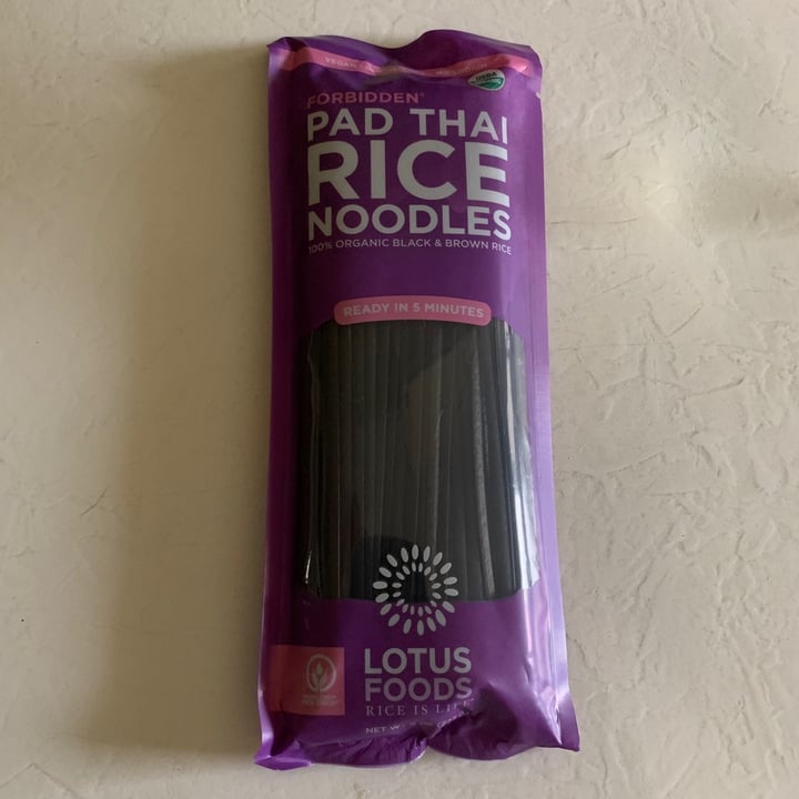 photo of Lotus Foods - Rice Is Life Forbidden Pad Thai Rice Noodles shared by @allhess on  12 Mar 2020 - review