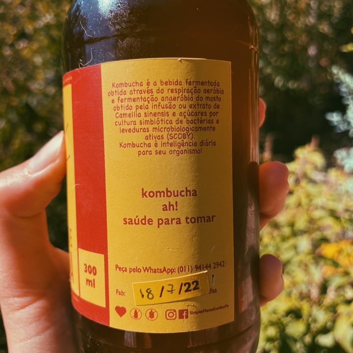 photo of Simplesmente kombucha Kombucha de cajuína shared by @vivianneyuki on  20 Aug 2022 - review