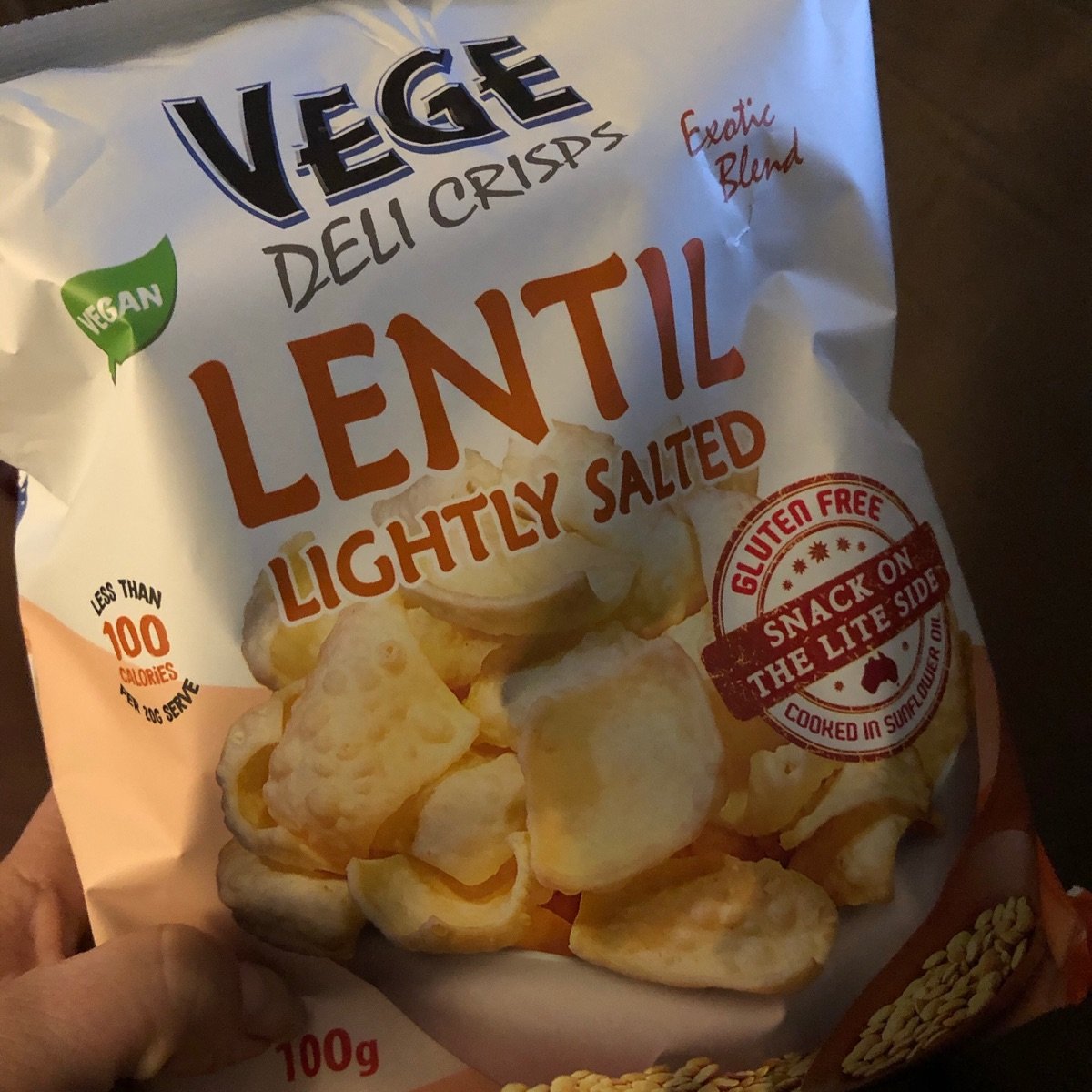 Vege Vege Deli Crisps Lentil Lightly Salted Reviews abillion