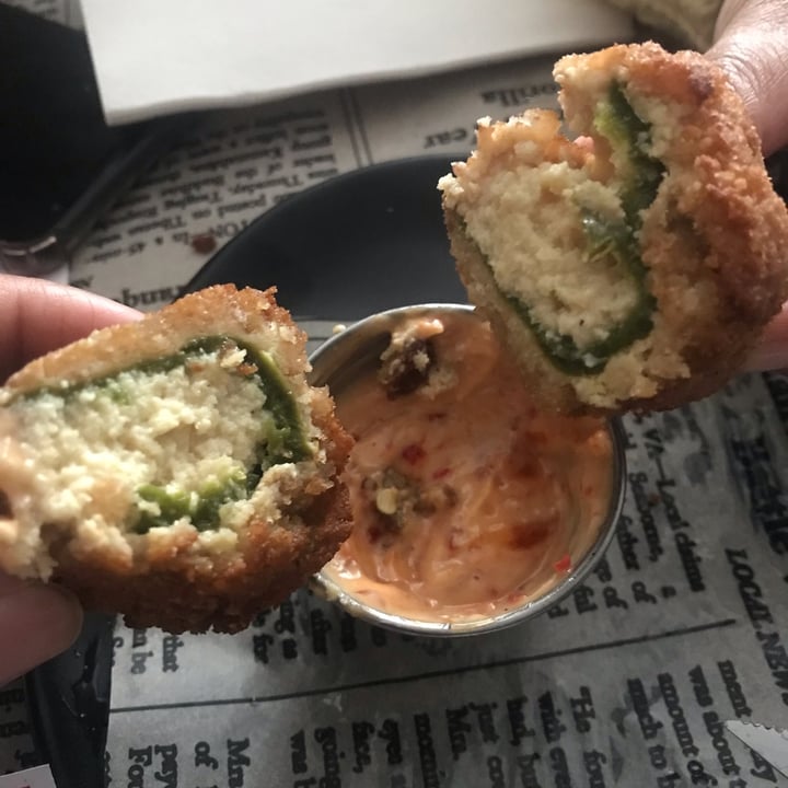 photo of Vegan Streetfood Deli - Obs Chilli Poppers shared by @natasha21 on  02 Jul 2022 - review