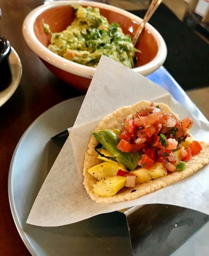 photo of Taco Guild Gastropub Veggie Taco shared by @veganoverforty on  19 Dec 2019 - review