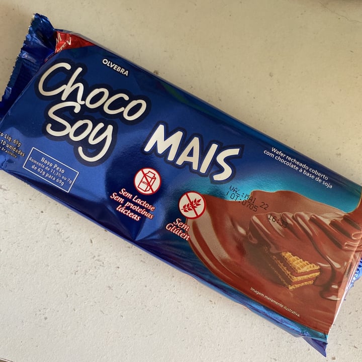 photo of Olvebra Choco Soy - Wafer Recheado shared by @miwakozuma on  18 Jul 2021 - review