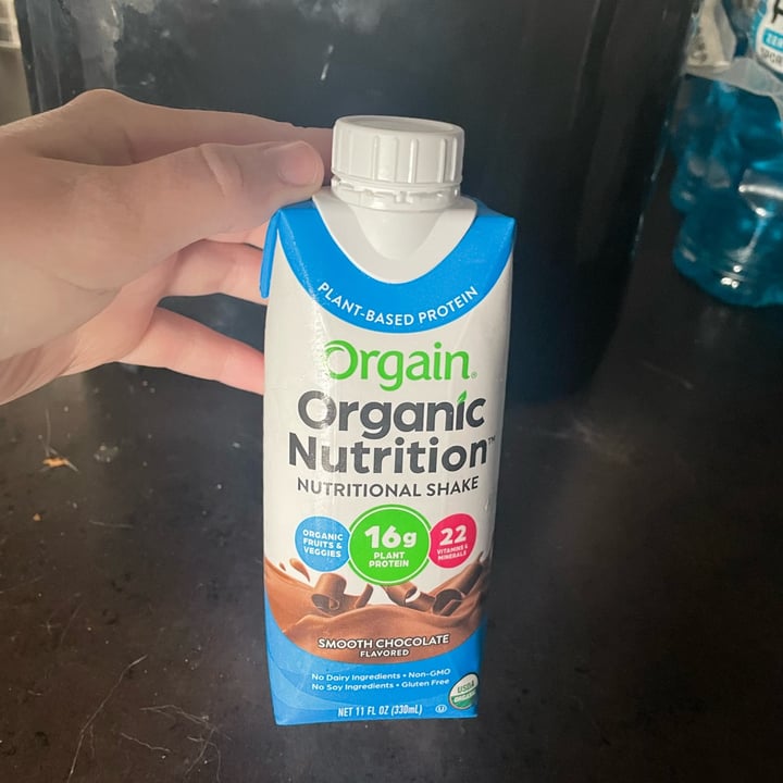 photo of Orgain Plant protein shake creamy chocolate shared by @lauren5151 on  11 Jul 2022 - review