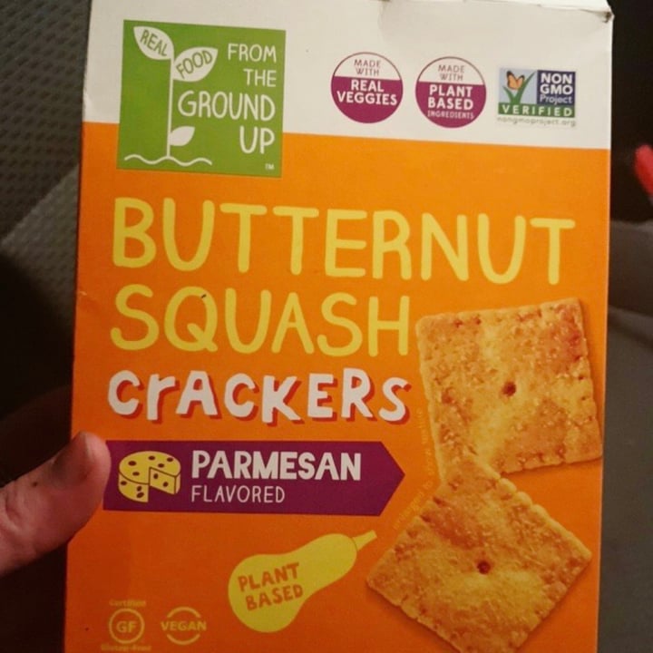photo of Real Food From The Ground Up Butternut Squash Crackers Parmesan Flavored shared by @katiej245 on  02 Sep 2020 - review