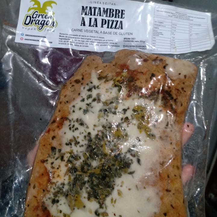 photo of Green Dragon - Vegan food Matambre a la pizza shared by @belu23carriso on  30 Mar 2021 - review