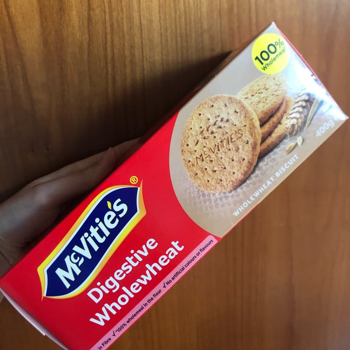 photo of McVitie's Biscotti Digestive Wholewheat shared by @unamargheritavegana on  24 Nov 2021 - review