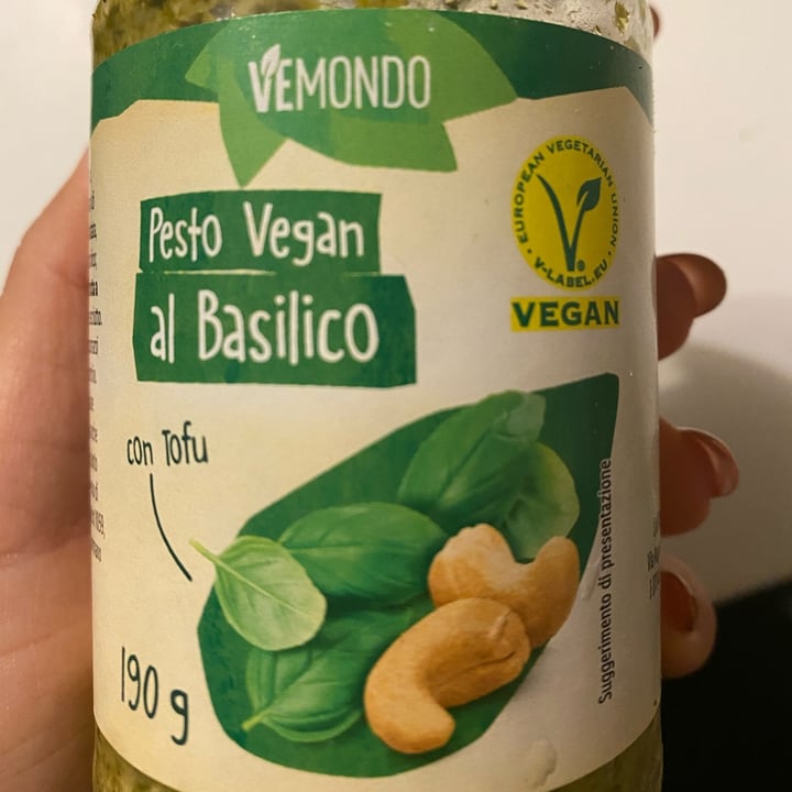 review photo of Vemondo Pesto Vegan al Basilico con Tofu shared by @axelpuppy on 17 Oct 2021 - review