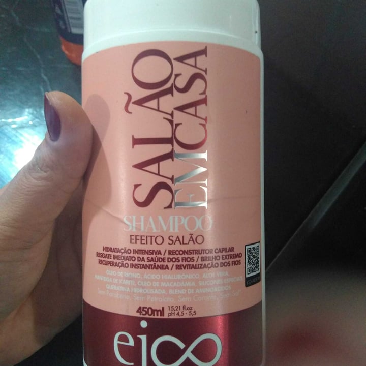 photo of Eico Cosméticos Shampoo Efeito Salão shared by @flaviajaqueline on  06 May 2022 - review