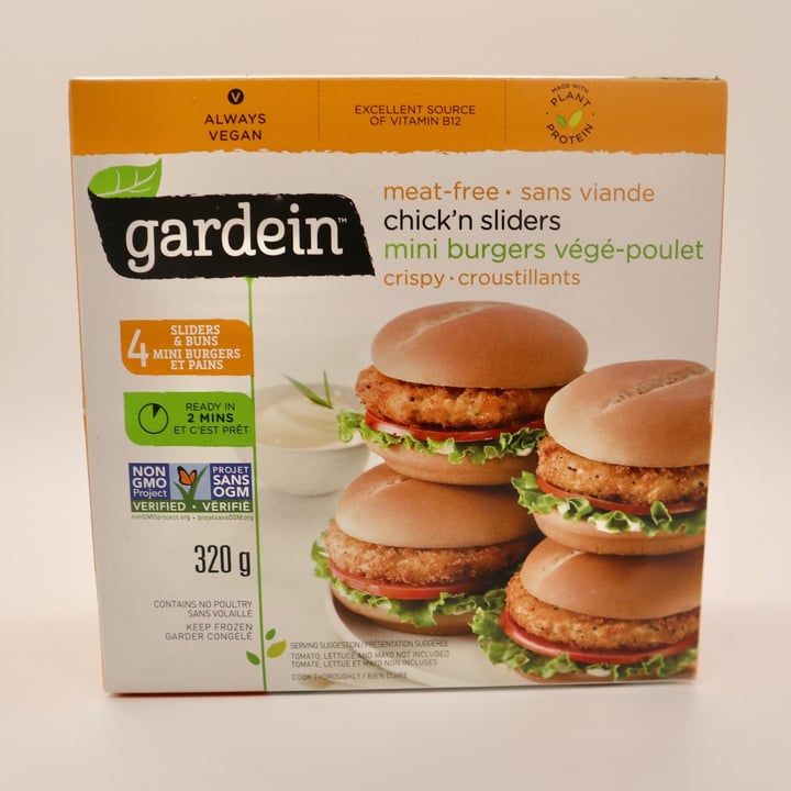 photo of Gardein Crispy Chick’n Sliders shared by @kaylabear on  24 Dec 2020 - review