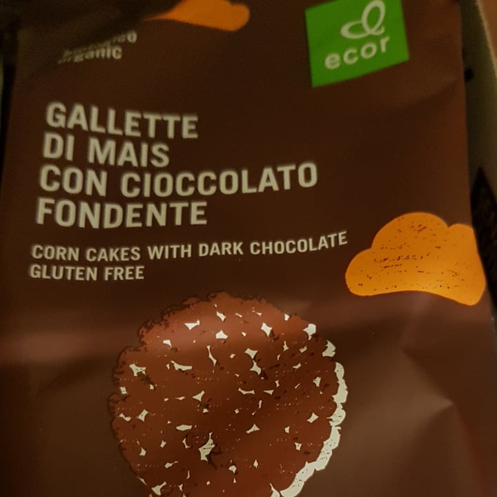 photo of Ecor Gallette di Mais con Cioccolato Fondente shared by @elly02 on  27 Apr 2022 - review