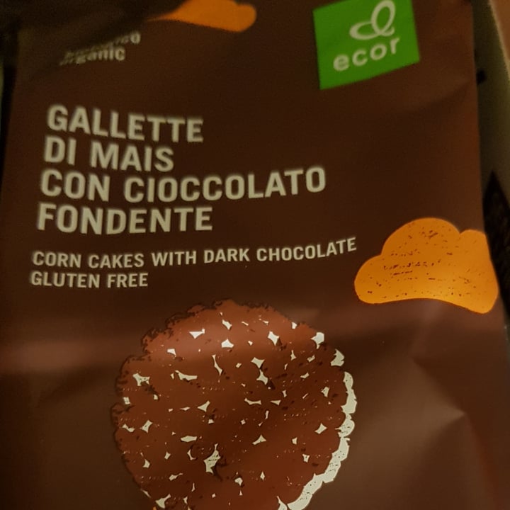 review photo of Ecor Gallette di Mais con Cioccolato Fondente shared by @elly02 on 27 Apr 2022 - review